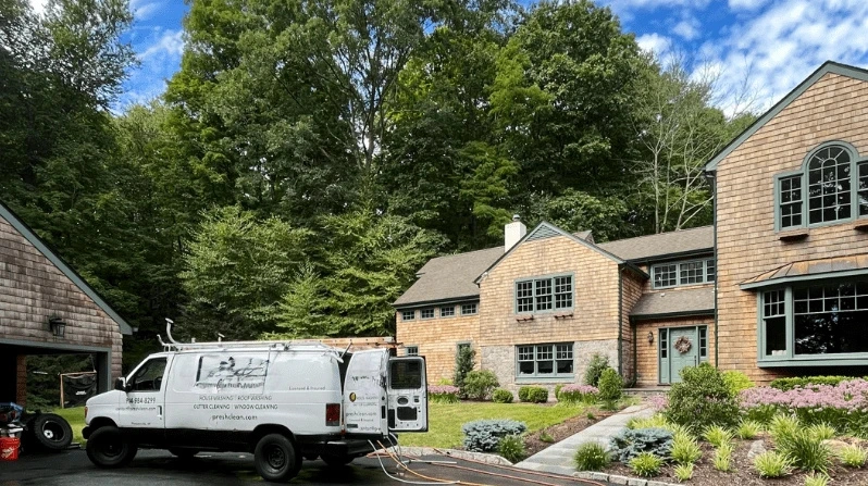 Bay Village Power Washing power washing crew working in Fairview Park, OH